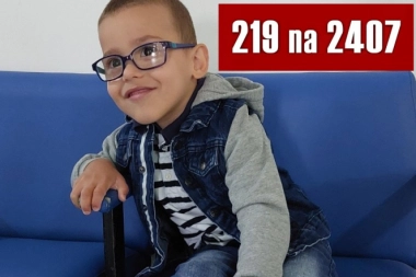 Pomozimo Vuku da napravi svoj prvi samostalni korak! Pošaljimo 219 na 2407