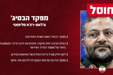 VRH IRANA NA ŽESTOKOM UDARU! Izrael UBIO komandanta paravojnih snaga Basidž – region na ivici HAOSA!