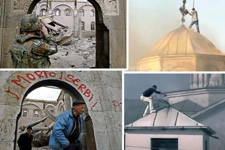 OBELEŽENE 22 GODINE OD MARTOVSKOG POGROMA NAD SRBIMA U AP KOSOVU I METOHIJI! Božja kazna za rušenje krsta - rak pojeo pluća i jetru divljaka!