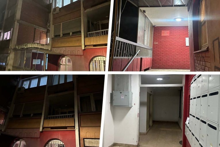 REPUBLIKA ON THE SCENE! This is the building in Medaković where a GAS BOTTLE exploded! Injured woman kept in the URGENT CENTER! (PHOTO, VIDEO)