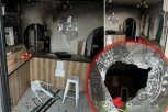 PRVI SNIMCI ZAPALJENOG LOKALA U CENTRU BEOGRADA! Crni zidovi, staklo na podu - POLICIJA NA LICU MESTA! (FOTO, VIDEO)