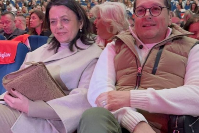 Aco Pejović sa suprugom