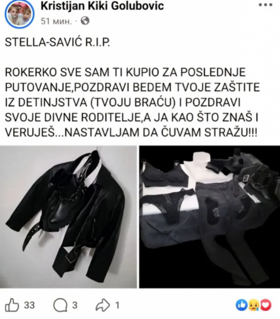 U OVOME ĆE BITI SAHRANJENA STELA, ČIJE JE TELO PRONAĐENO U VENTILACIONOM OTVORU NA VRAČARU: Kristijan Golubović pripremio sve za poslednji ispraćaj, ova fotografija će vas naježiti!