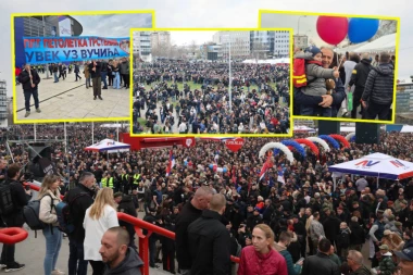 PREPUNA BEOGRADSKA ARENA! Oglasio se MUP o brojkama na SNS skupu: Unutra oko 32.000 ljudi, ISPRED JOŠ VIŠE!