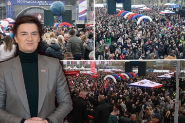 "BLOKADERI TRAŽE PODRŠKU OD STRANACA, A MI OD OVIH LJUDI!" Oglasila se Ana Brnabić iz Arene!