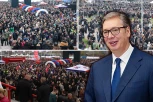 REKORDNIH 70.000 LJUDI UZ VUČIĆA! 32.000 u Areni, 38.000 ispred hale – PREDSEDNIK STIŽE UZ PRATNJU 2.000 BAJKERA! Veličanstvene slike iz Beograda, narod poslao jasnu poruku! (FOTO, VIDEO)