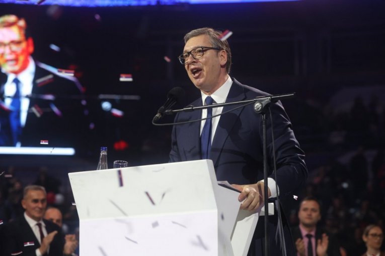 "THERE IS ALWAYS A MOVE THAT THOSE WHO THINK THEY KNOW EVERYTHING DO NOT SEE!" After a magnificent speech and rally at the Arena, Vučić scored with an election spot.
