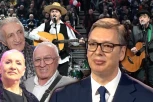 CELA ESTRADA UZ VUČIĆA! Poznati podržali predsednika na NAJGRANDIOZNIJEM SKUPU U BEOGRADU! (VIDEO, GALERIJA)