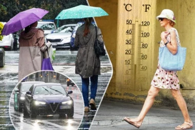 Preokret u Srbiji u roku od samo nekoliko sati: Sunce, pa pljuskovi, pa čak i sneg!