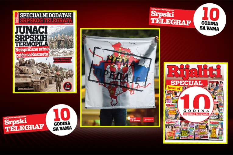 SLAVIMO DESETI ROĐENDAN! Ne propustite sutrašnje izdanje Srpskog telegrafa - SPREMILI SMO ČAK TRI POKLONA ZA NAŠE ČITAOCE!