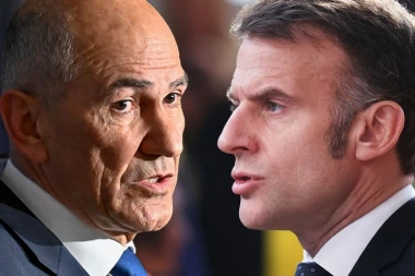 "NE TAKO BRZO!" Makron čestitao Golobu na pobedi na izborima, Janša ga PRESEKAO jednom rečenicom!