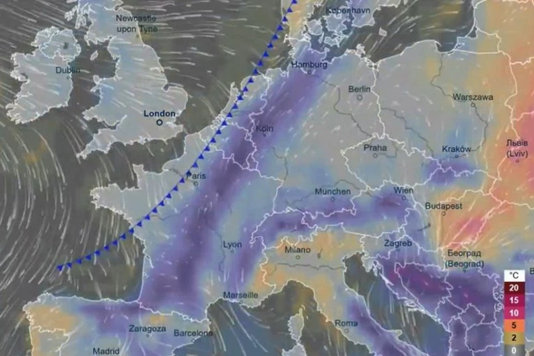 ZIMA SE VRAĆA U EVROPU! Temperature padaju, stižu sneg i LEDENI TALAS pred Uskrs! (FOTO, VIDEO)