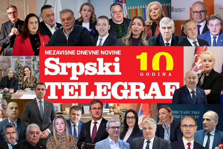 OSTANITE SAMO SVOJI I UVEK U SLUŽBI ISTINE: Mnogobrojne čestitke povodom 10. rođendana SRPSKOG TELEGRAFA!