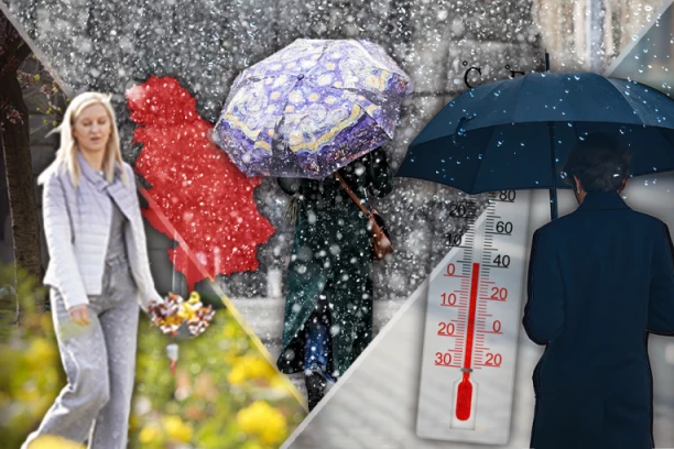 SRUČIĆE SE OGROMNE KOLIČINE KIŠE I SNEGA! Sa 20 stepeni sunovrat preko noći, METEOROLOG UPOZORAVA: U aprilu stiže NOVO ZAHLAĐENJE?!