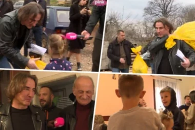 HUMANOST KOJA MENJA ŽIVOTE: Željko Mitrović obradovao dve porodice u selu Dučalovići! Uručio je novčanu pomoć, poklone i dao nadu za bolje sutra!