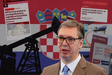 PUNE KANISTERE U STRAHU OD KOMPLETNE NESTAŠICE! U Hrvatskoj zavladalo rasulo - odjednom HVALE PREDSEDNIKA VUČIĆA! (VIDEO)