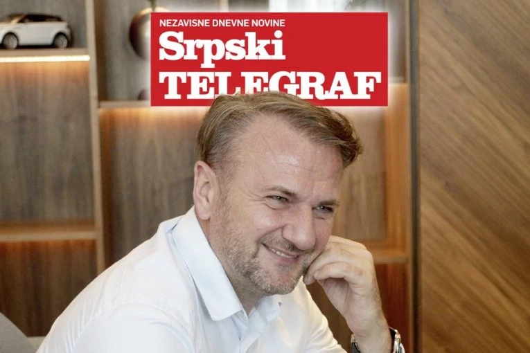 "ŽELIM VAM DA NASTAVITE DA RASTETE": Moćna čestitka Ostoje Mijailovića za 10. rođendan Srpskog telegrafa!