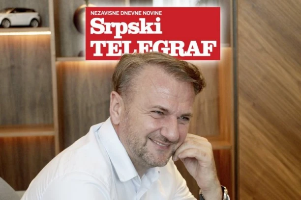 "ŽELIM VAM DA NASTAVITE DA RASTETE": Moćna čestitka Ostoje Mijailovića za 10. rođendan Srpskog telegrafa!