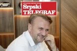 "ŽELIM VAM DA NASTAVITE DA RASTETE": Moćna čestitka Ostoje Mijailovića za 10. rođendan Srpskog telegrafa!