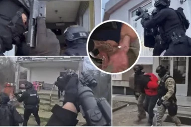 U NOVOM SADU PALA I JEDNA ŽENA! Detalji masovnog hapšenja: Organizovana krimi-grupa planirala nerede na dan izbora?!