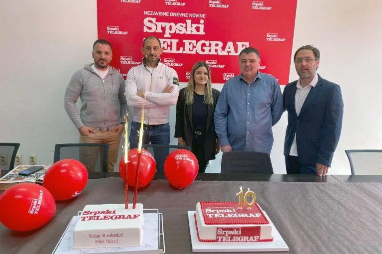 NAŠ I VAŠ SRPSKI TELEGRAF OBELEŽIO 10. ROĐENDAN! Tiraž, ugled, uticaj i istina kao jedina vodilja!