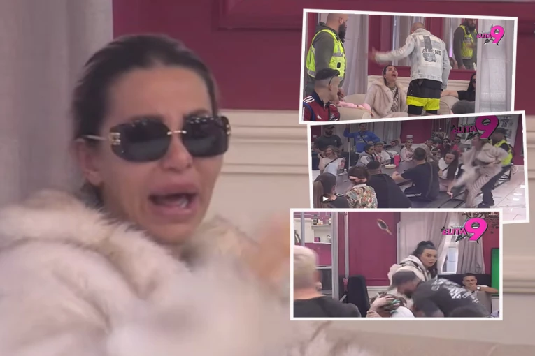 ANELI UDARILA TRUDNU ANITU! Ahmićeva doživela nervni slom! OBEZBEĐENJE JE SVLAČI SA STOLA! OPŠTI HAOS U "ELITI 9" (VIDEO)