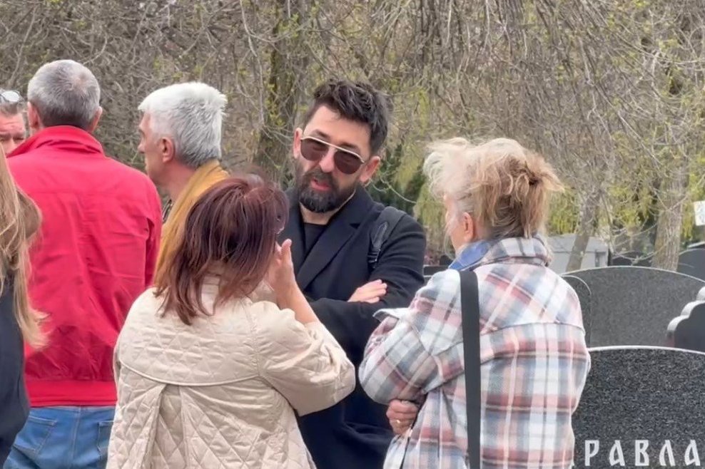 Ognjen Amidžić na pomenu