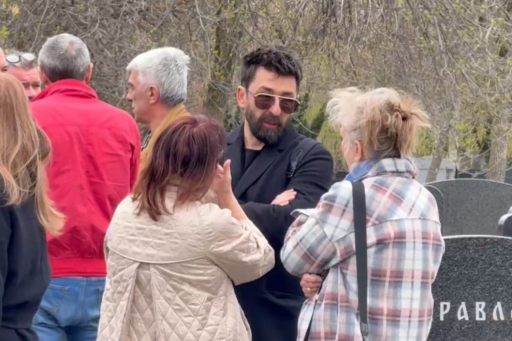 Ognjen Amidžić na pomenu