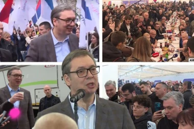 VUČIĆ SE OBRATIO NARODU IZ KRUŠČIĆA - MOĆNA PORUKA OBIŠLA SRBIJU: Slušam VAS, neću da služim nijednom strancu! (FOTO, VIDEO)