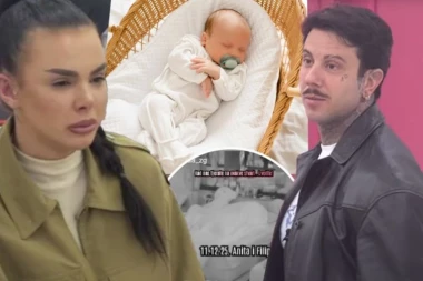 "BEBA JE FILIPOVA STO ODSTO!" Dogodilo se istovremeno, Anitu DOKAZI O OCU DETETA saterali u ćošak! (FOTO)