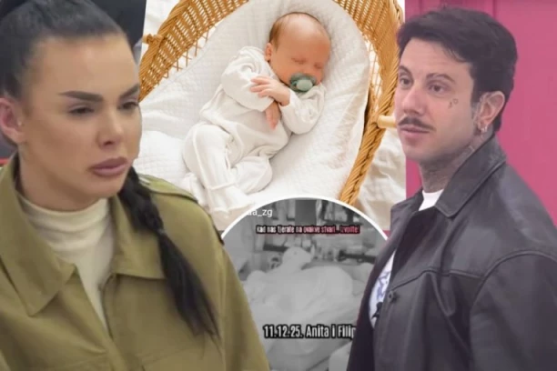 "BEBA JE FILIPOVA STO ODSTO!" Dogodilo se istovremeno, Anitu DOKAZI O OCU DETETA saterali u ćošak! (FOTO)