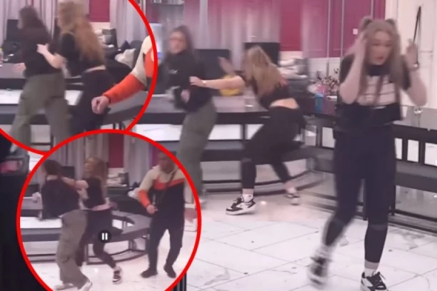 JEZIVE SCENE POSLE NEUSPEŠNOG BEŽANJA IZ "ELITE 9"! Takmičarka LOMI SVE PO KUĆI, obezbeđenje pokušava da je obuzda! (VIDEO)