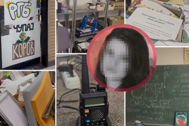 KRŠ I LOM! Pogledajte šta je policija zatekla na Filozofskom fakultetu nakon tragedije: Obuća, dušeci, smeće... (VIDEO)