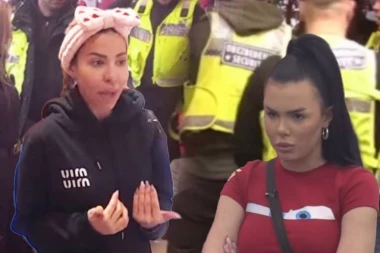 PUCAJU HORMONI! TRUDNA ANITA STANOJLOVIĆ UDARILA ANELI! Učesnici u šoku od prizora! (VIDEO)