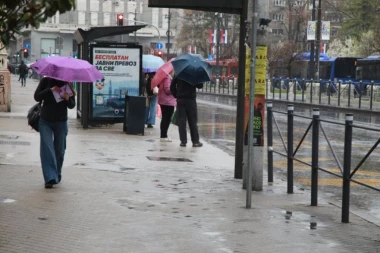 NE ISPUŠTAJTE KIŠOBRANE! Kiša i oblačno danas - KRAJEM NEDELJE LEPŠE VREME!