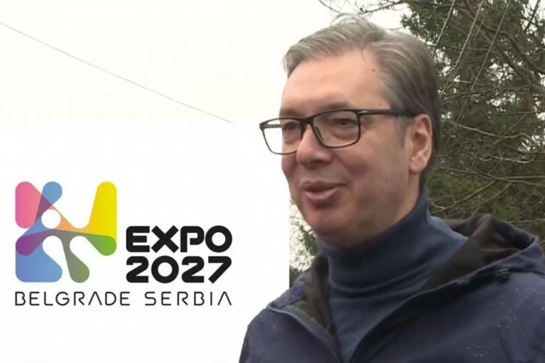 VUČIĆ OBILAZI GRADILIŠTE U OKVIRU PROJEKTA EKSPO! Predsednik Srbije na terenu i pored lošeg vremena!