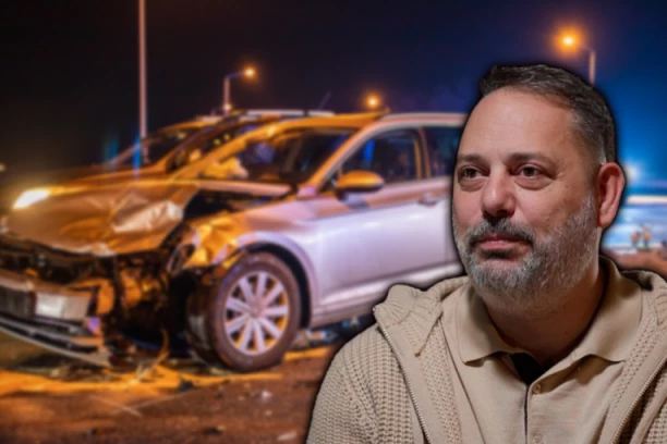 OVAKO IZGLEDA MERCEDES BRANKA BABIĆA NAKON STRAVIČNE NESREĆE! Automobil potpuno smrskan, na sedištima KRV! (VIDEO)