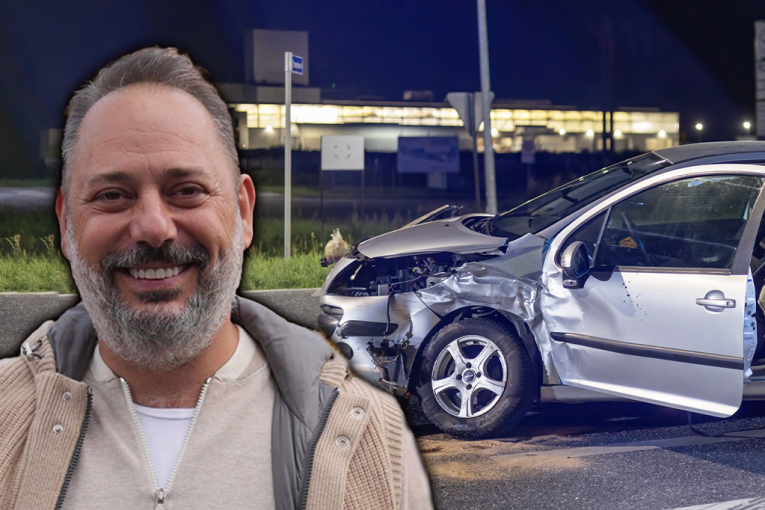 KAKO IZGLEDA MERCEDES BRANKA BABIĆA NAKON STRAVIČNE NESREĆE! Automobil potpuno smrskan, na sedištima KRV! (VIDEO)
