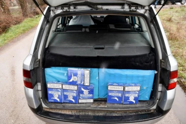 PIROĆANAC UHVAĆEN SA 225 KILOGRAMA DUVANA! Oštetio budžet Srbije za skoro 2,5 MILIONA! (FOTO)