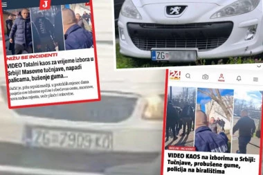 HRVATSKA SLUŽBA RADI BEZ PAUZE ZA BLOKADERE! Spremni na sve samo da izazovu haos u Srbiji: Svi naslovi se diktiraju iz istog centra, Kula preplavljena zagrebačkim tablicama