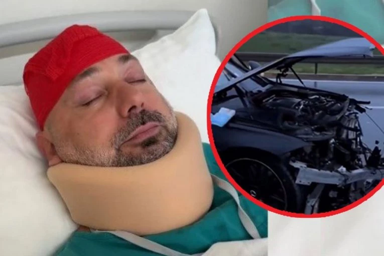 KRVAVA SEDIŠTA, POLICIJSKI UVIĐAJ I HITNA HOSPITALIZACIJA! Svi detalji stravičnog udesa Branka Babića na Begaljičkom brdu - SNIMCI LEDE KRV U ŽILAMA! (VIDEO)