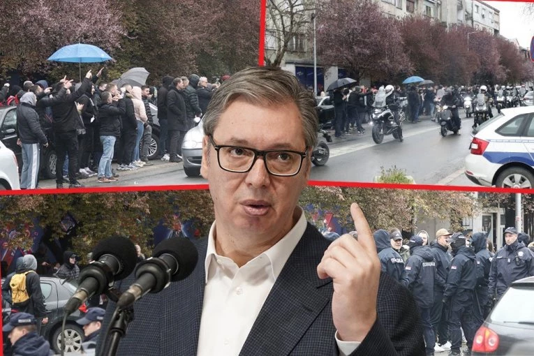 OPSADNO STANJE U KULI! Blokaderi pod hrvatskom palicom izazivaju nerede i vređaju Vučića, unose se policiji u lice, blokiraju ulice: Pogledajte na šta su sve spremni (VIDEO)