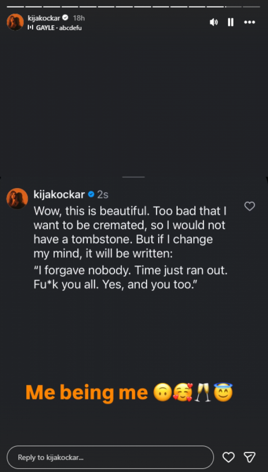 KIJA KOCKAR ISPLANIRALA SVOJU SAHRANU! Od natpisa na grobu će vam se ZALEDITI KRV U ŽILAMA! (FOTO)