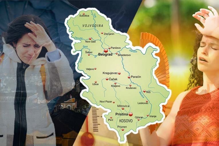 Преокрет времена у Србији: Након тропских температура стижу пљускови и грмљавина