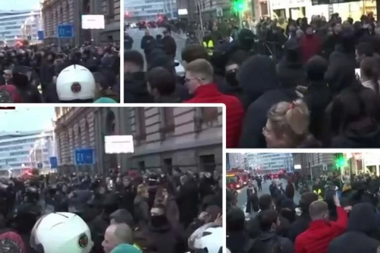 DRŽAVO REAGUJ! BLOKADERI ISPRED REKTORATA NAVIJAJU ZA UČK! (VIDEO)