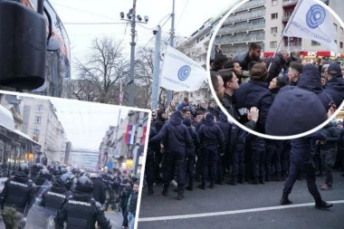 DRŽAVO, REAGUJ! BLOKADERI ISPRED REKTORATA NAVIJAJU ZA UČK! (VIDEO)