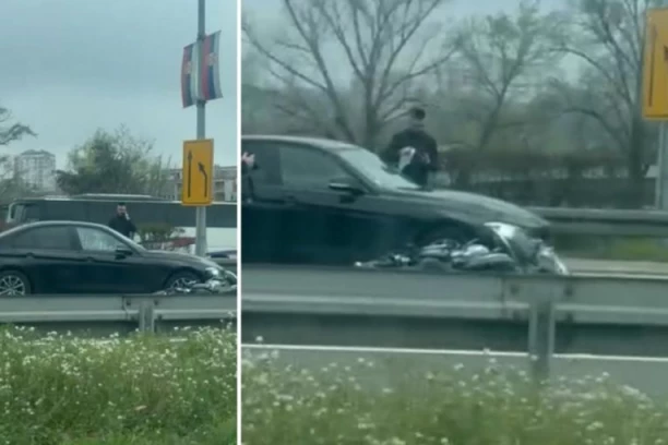 PRVI SNIMCI KOLAPSA NA AUTOKOMANDI! Stvaraju se ogromne gužve - POLICIJA NA LICU MESTA! (VIDEO)
