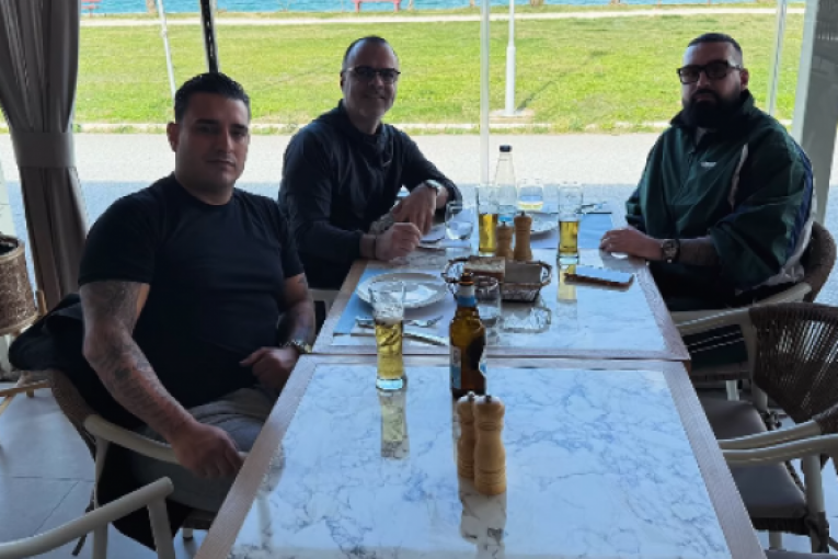 Darko Lazić na Svetoj Gori