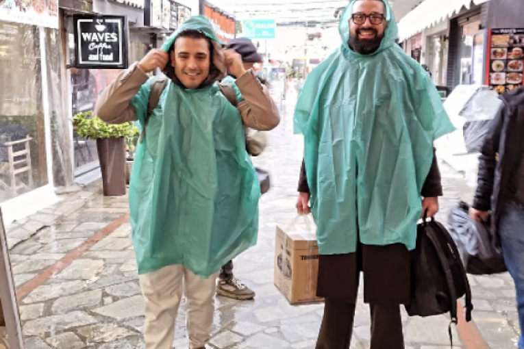 Darko Lazić na Svetoj Gori