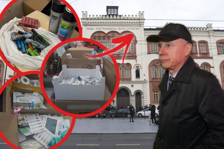 POLITIČAR ĐOKIĆ NE ZNA ŠTA JE OGLEDALO! Tvrdi da mu je neprihvatljivo skrnavljenje Rektorata, a on od te zgrade napravio svinjac!